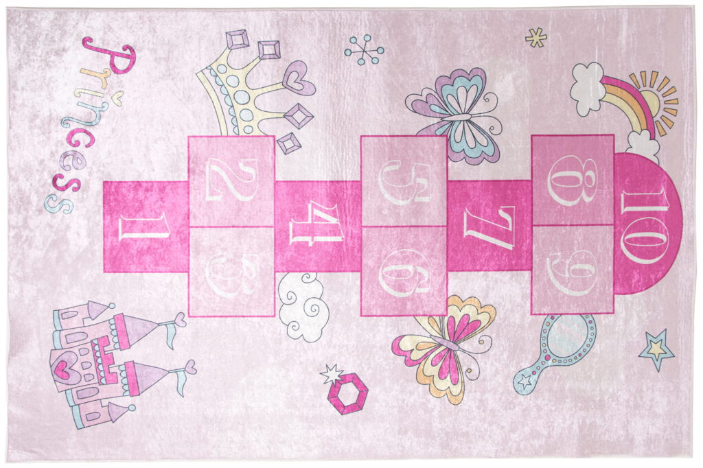 Dywan dla dzieci EMMA 1718A – piękny dywan dla dziewczynki